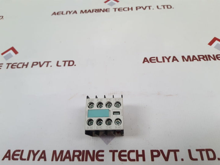 Siemens 3Rh1911-1Fa22 Auxiliary Switch Block
