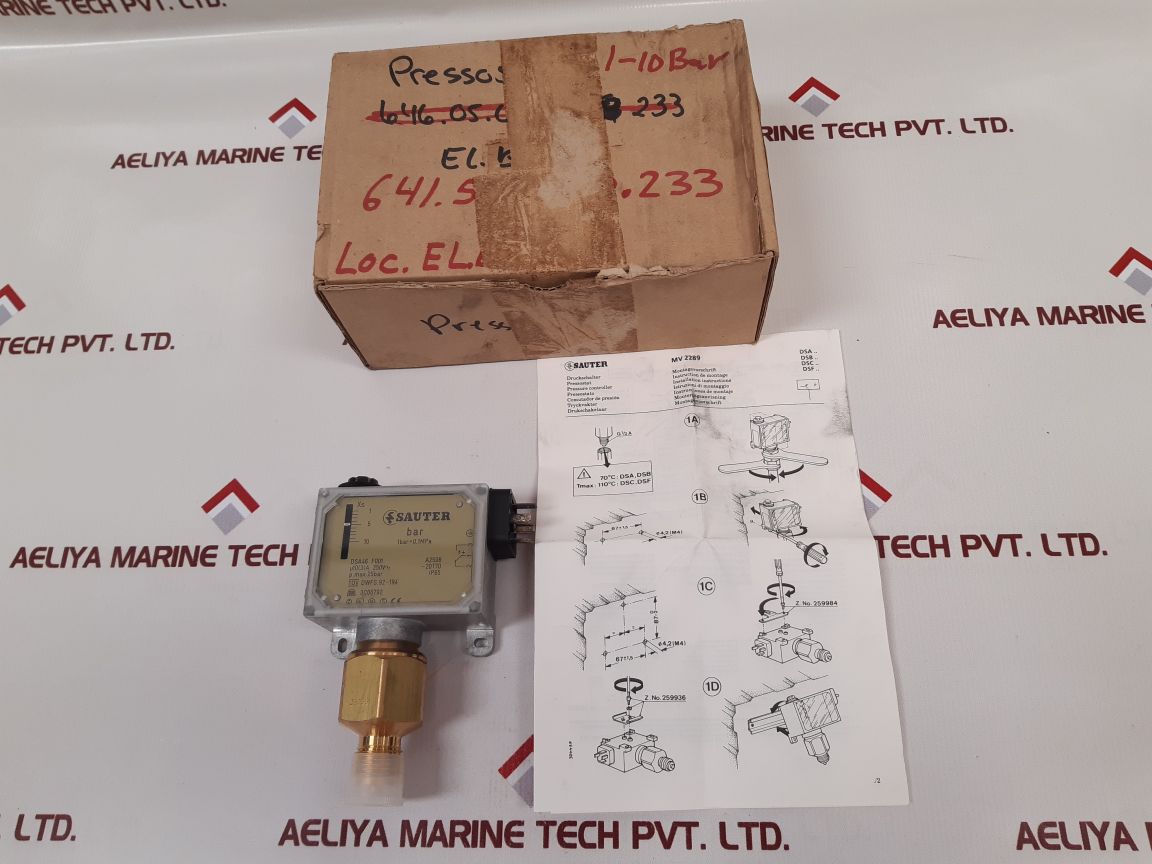 Sauter Dsa46 F001 Pressure Controller
