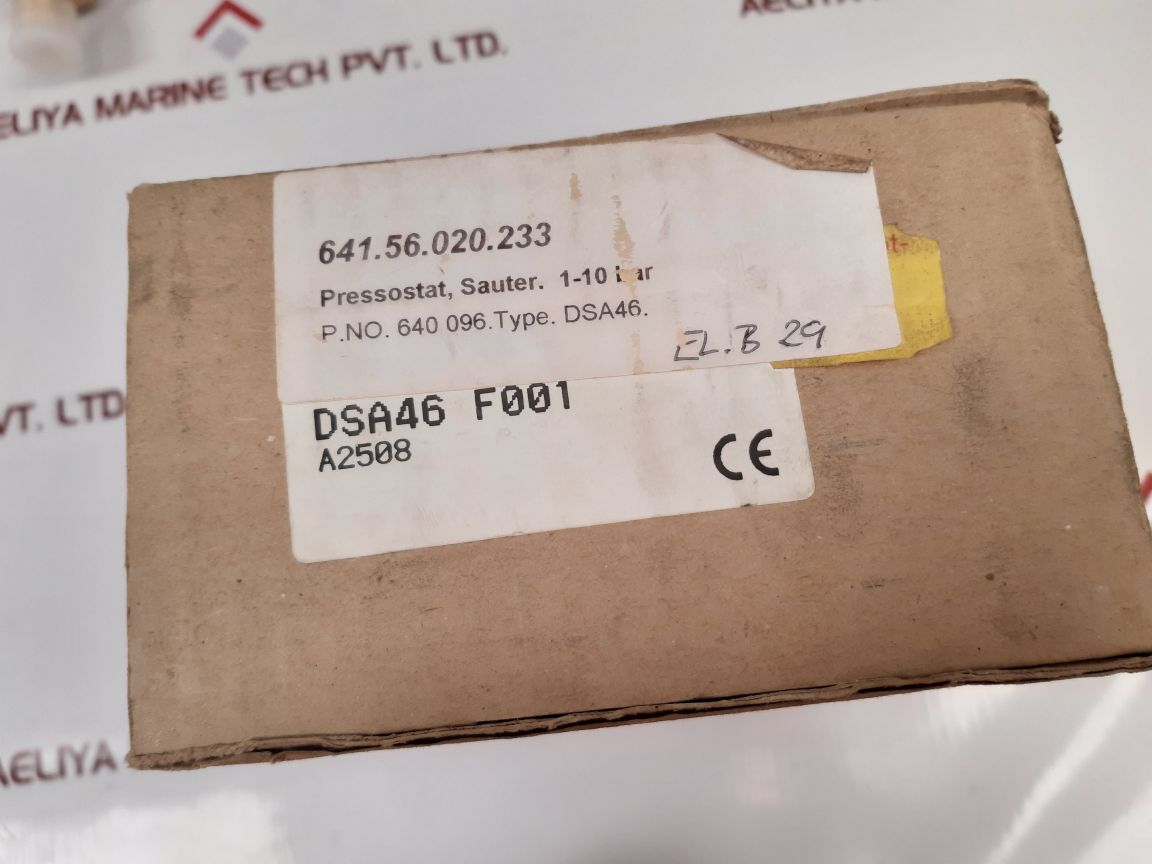 Sauter Dsa46 F001 Pressure Controller
