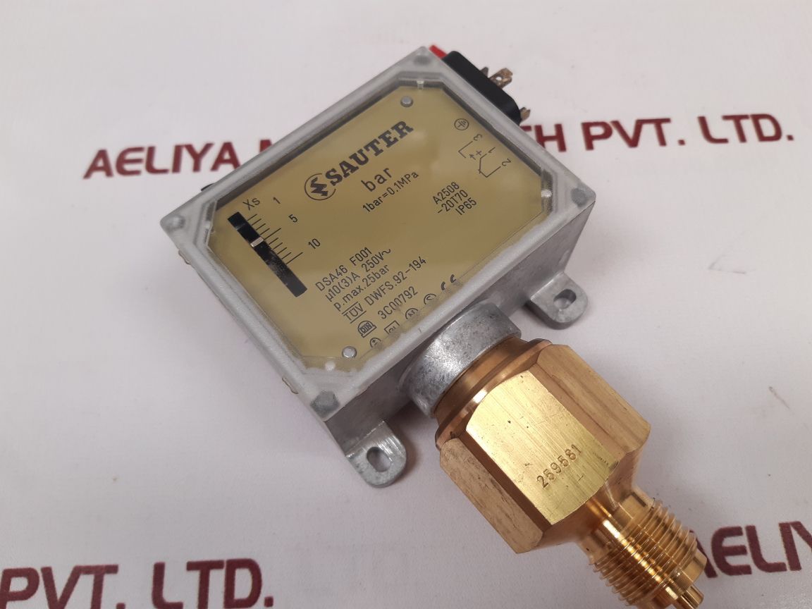 Sauter Dsa46 F001 Pressure Controller
