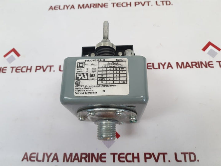 Square D 9013Ghg1S8J54 Pressure Switch
