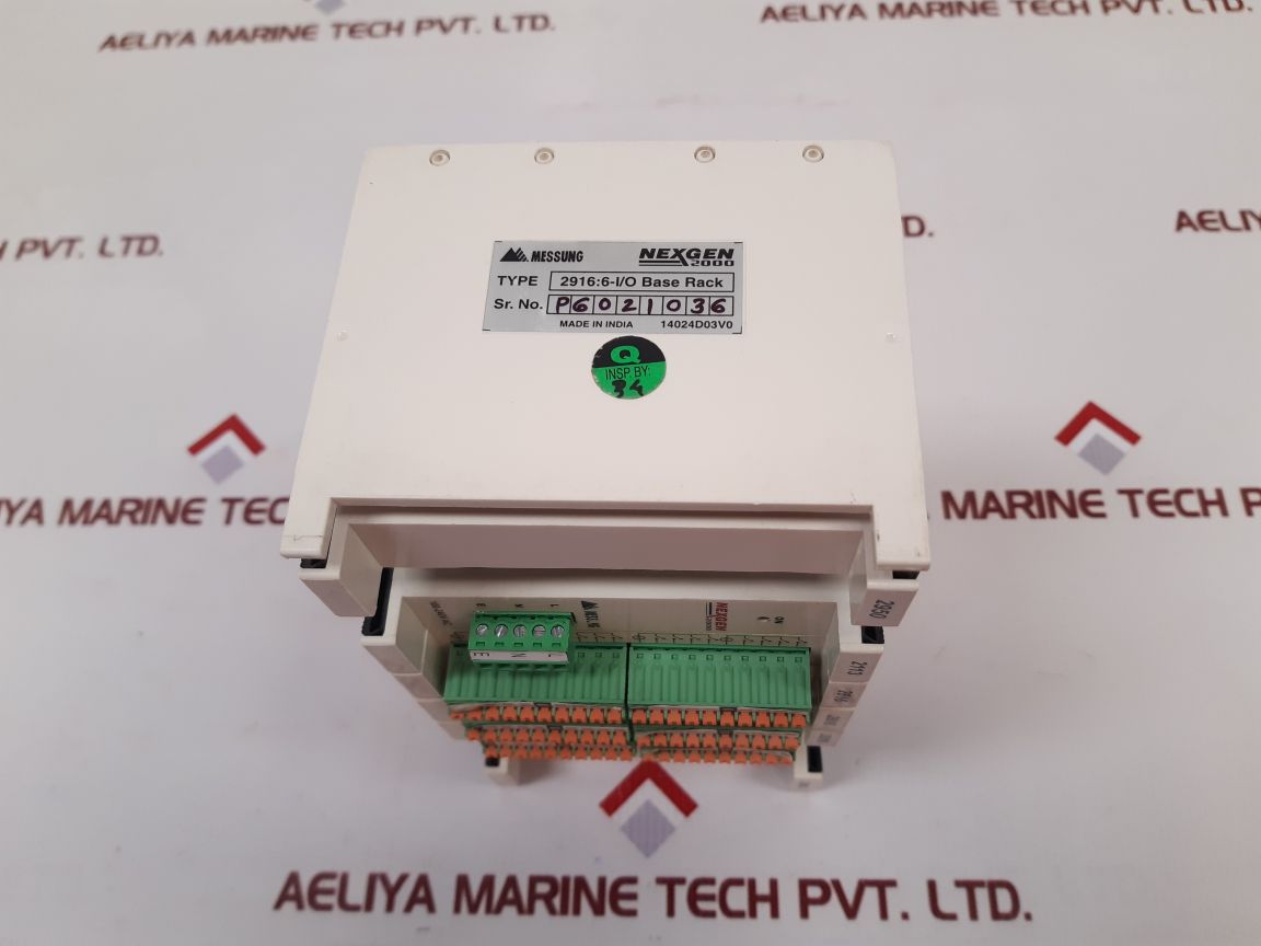 Messung Nexgen 2000 2916:6-i/O Base Rack
