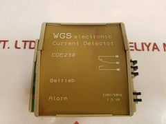 Wgs Electronic Cde230 Current Detector