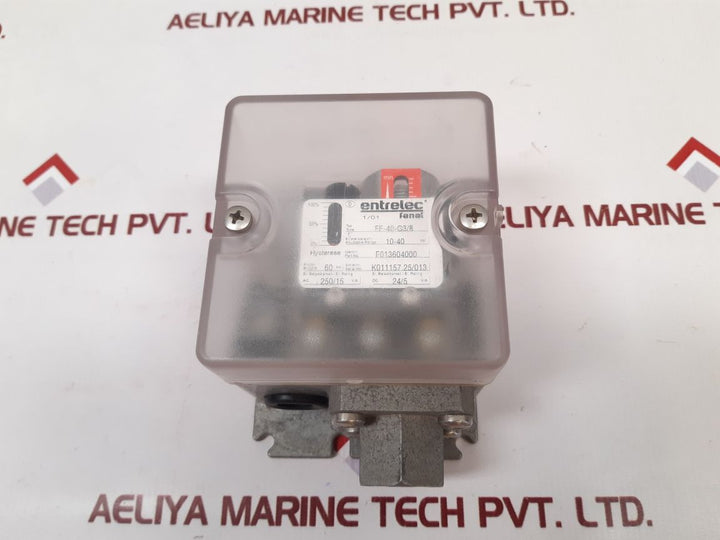 Entrelec Fanal Ff-40-g3/8 Pressure Switch
