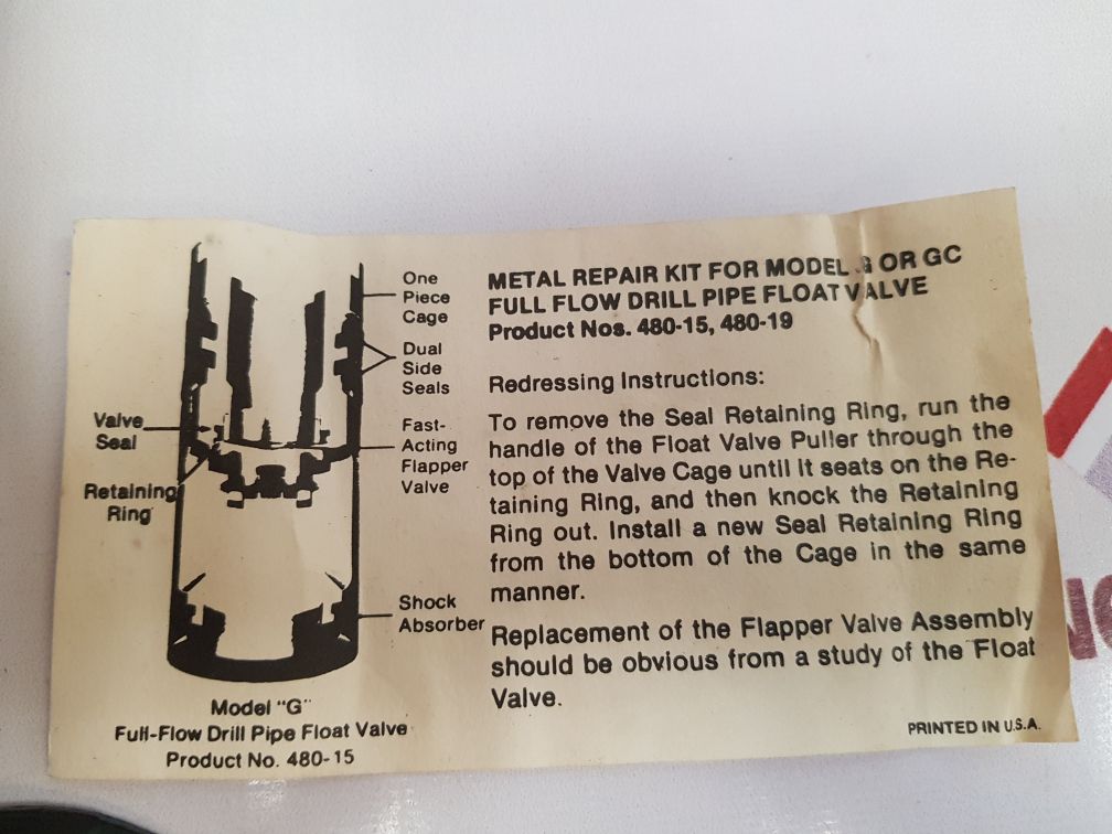 Baker Oil Tools 017134200