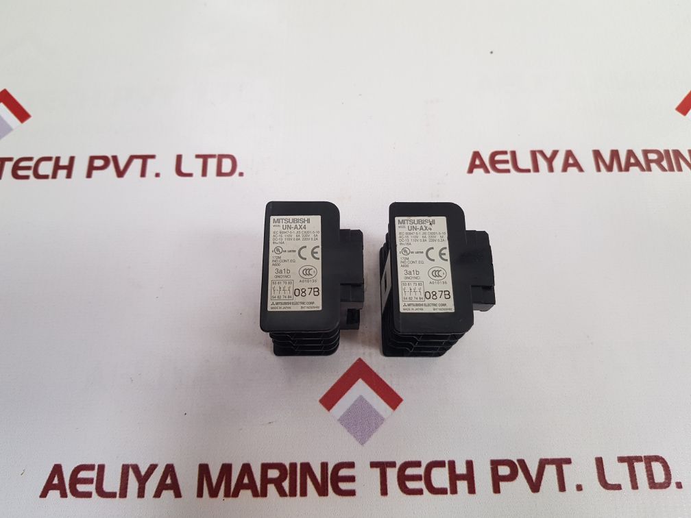 Mitsubishi Un-ax4 Auxiliary Contact Block