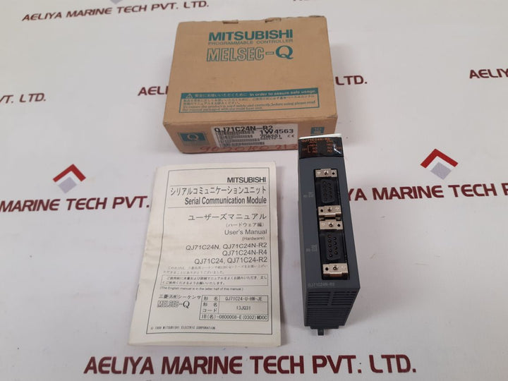 Mitsubishi Qj71C24N-r2 Communication Module
