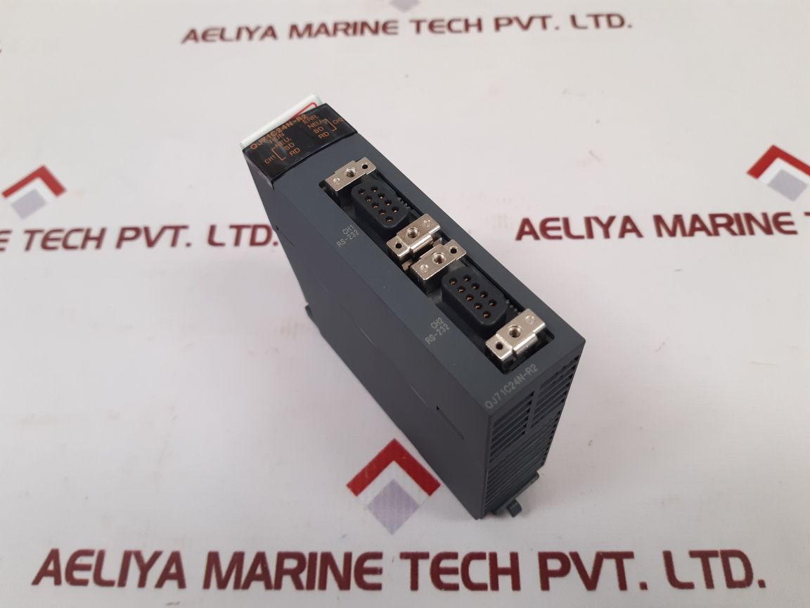 Mitsubishi Qj71C24N-r2 Communication Module
