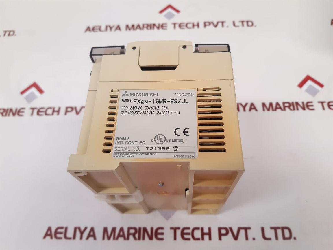 Mitsubishi Fx2N-16Mr-es/Ul Programmable Controller
