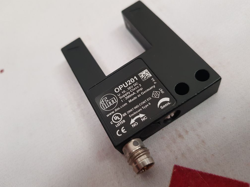 Ifm Opu201 Optical Fork Sensor