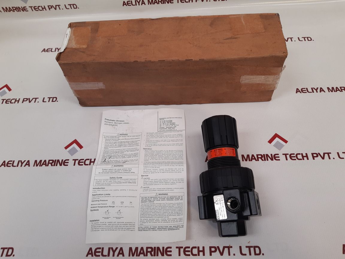 Parker 06R113Ac Pressure Regulator
