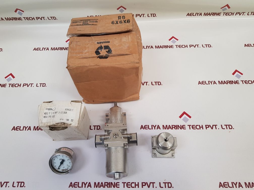 Bifold Mex 2 Pressure Gauge With Solenoid Valve
