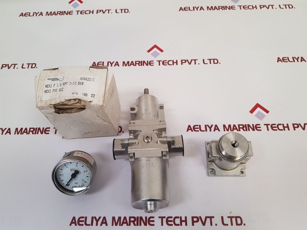 Bifold Mex 2 Pressure Gauge With Solenoid Valve
