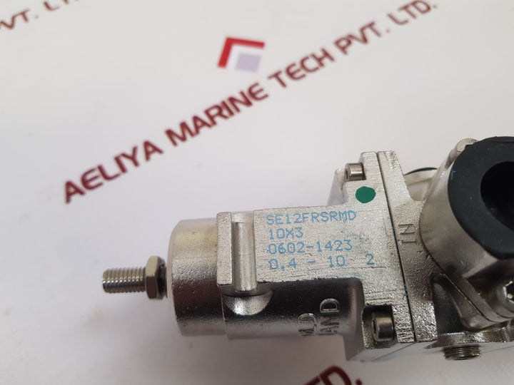Bifold Mex 2 Pressure Gauge With Solenoid Valve
