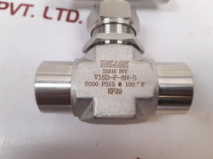 Dk-lok Ss316 Bvy Ball Valve V15D-f-8N-s
