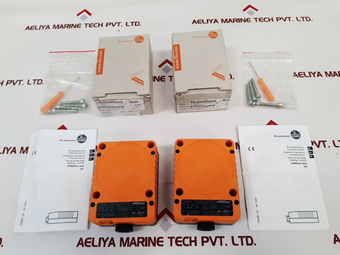 Ifm Electronic Id5005 Inductive Sensor Ide3060-fpkg
