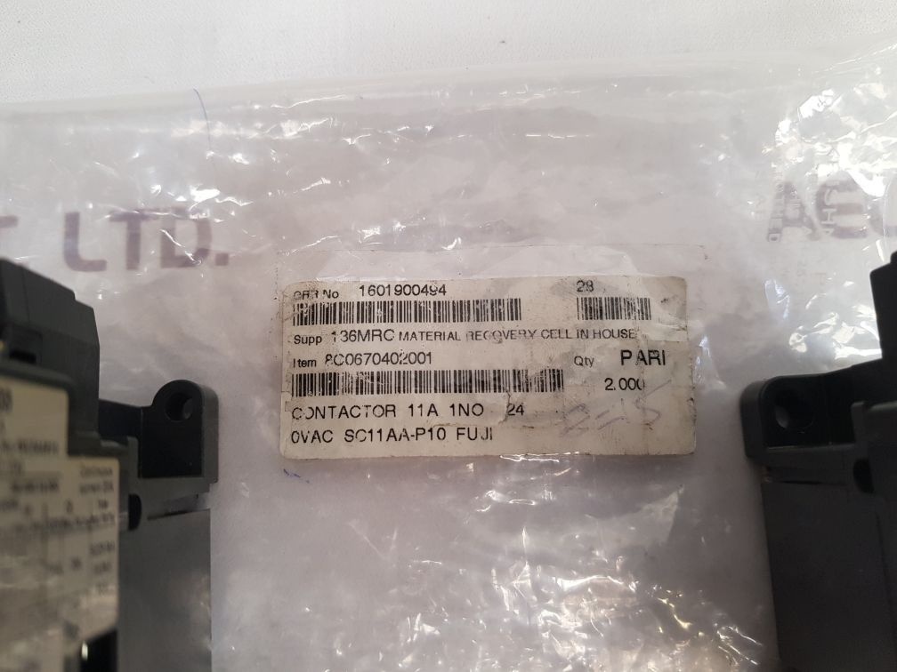 Fuji Electric Sc11Aa Magnetic Contactor Sc-03
