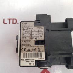 Fuji Electric Sc11Aa Magnetic Contactor Sc-03