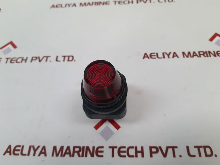 Set Of 2X Allen Bradley 40171-002-01 Red Pilot Light 