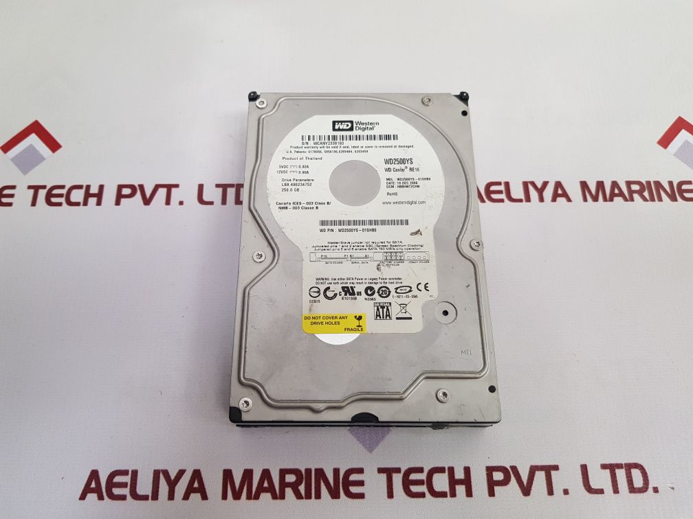 Western Digital Wd2500Ys-01Shb0 Hard Drive