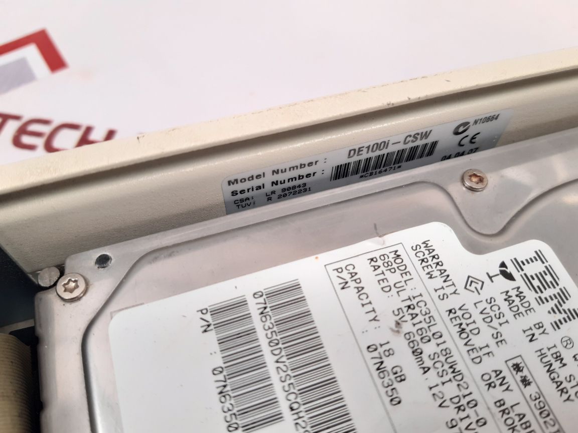 Ibm Ultrastar Ic35L018Uwd210-0 Drive   