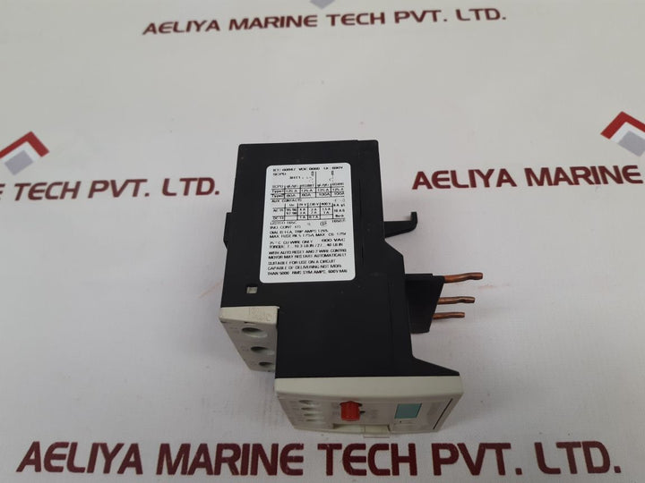 Siemens 3Ru1136-4Gb0 Overload Relay