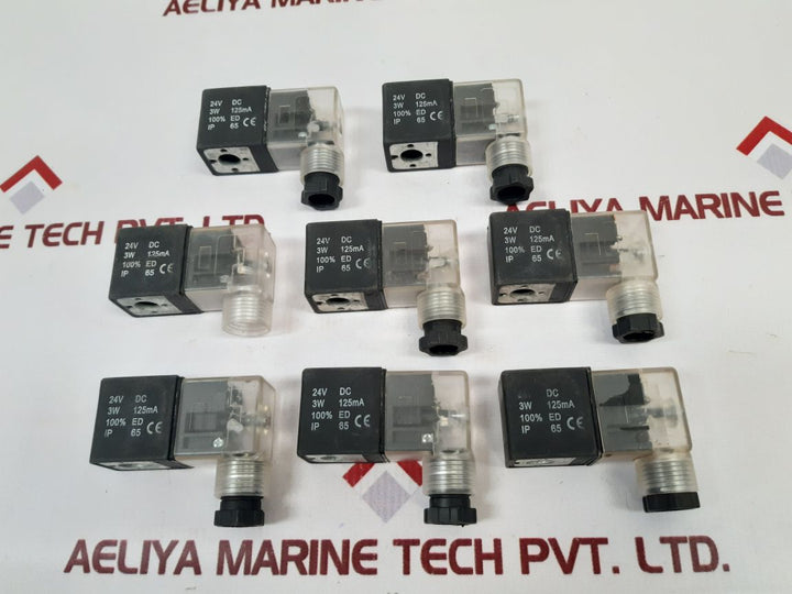 24V Dc 3W 125Ma Solenoid Valve Coil 