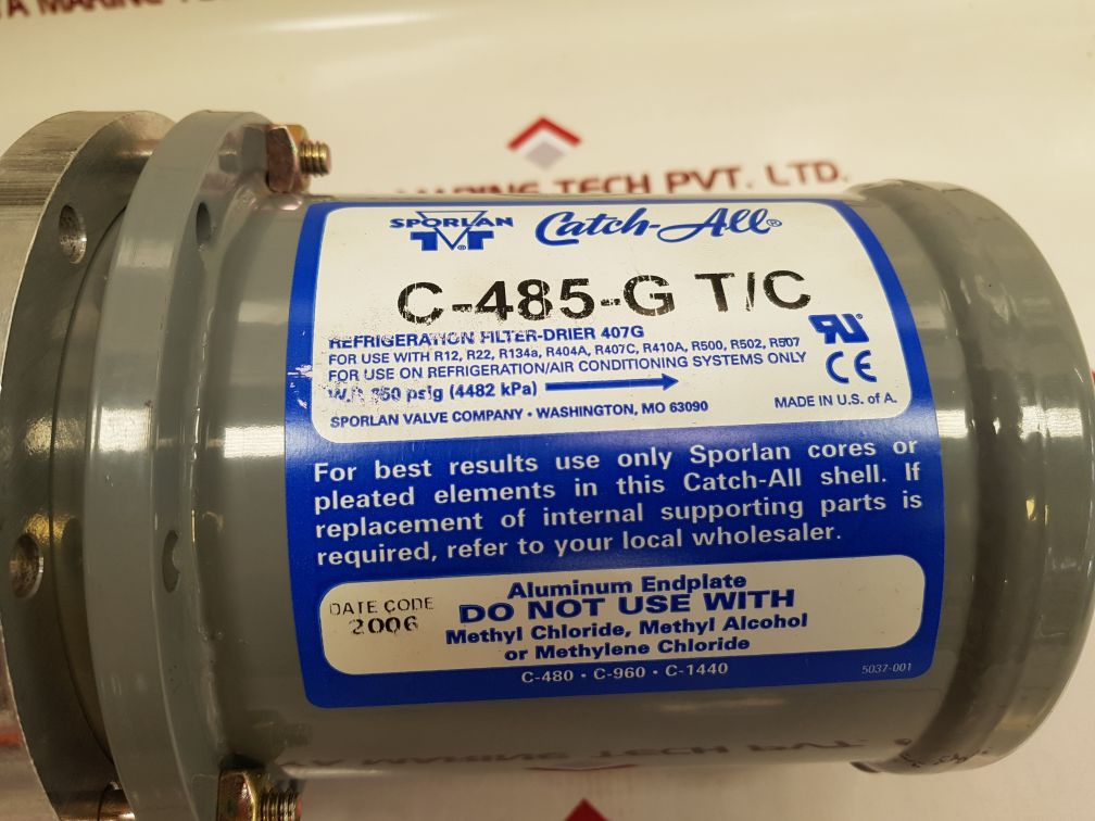 Sporlan C-485-g T/C Filter-drier