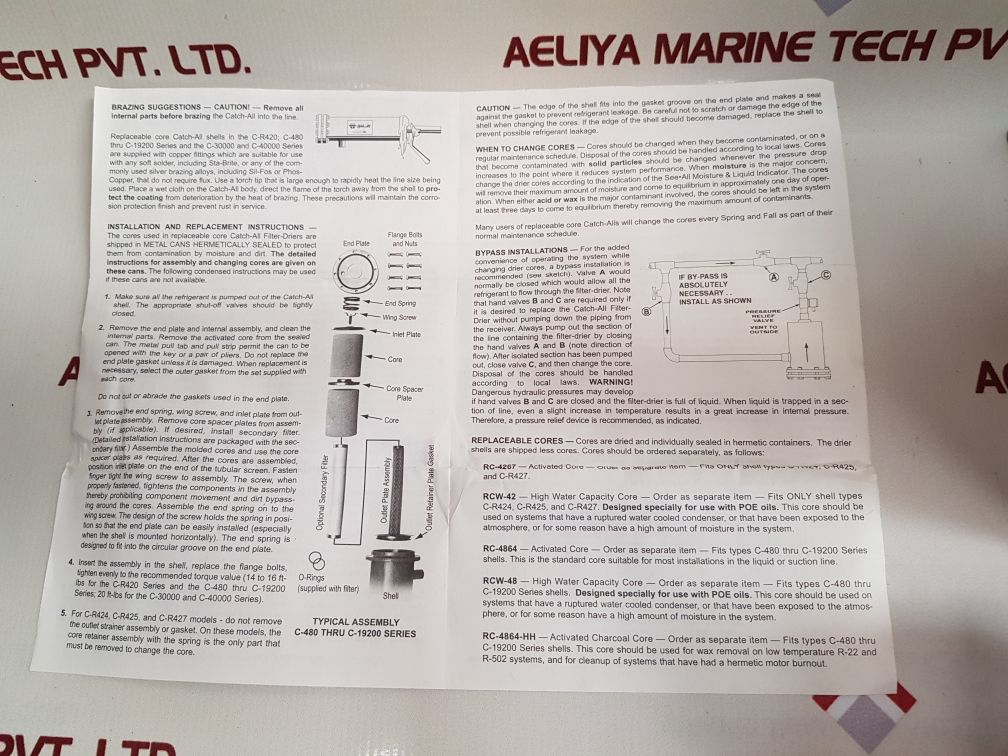 Sporlan C-487-g T/C Filter-drier