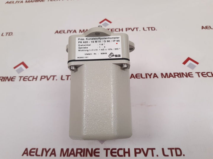 Fsg Pk 620-16 M Iii/G 90/ Ip 65 Potentiometer Rotation Angle: 118°