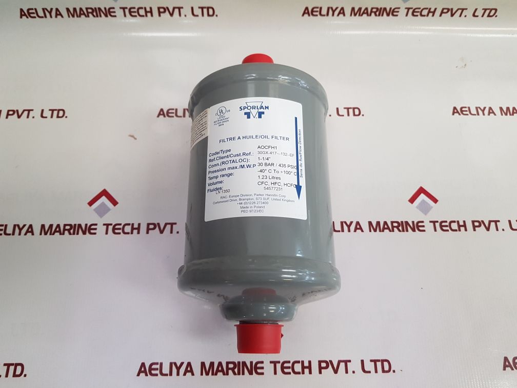 Sporlan Aocfh1 Oil Filter