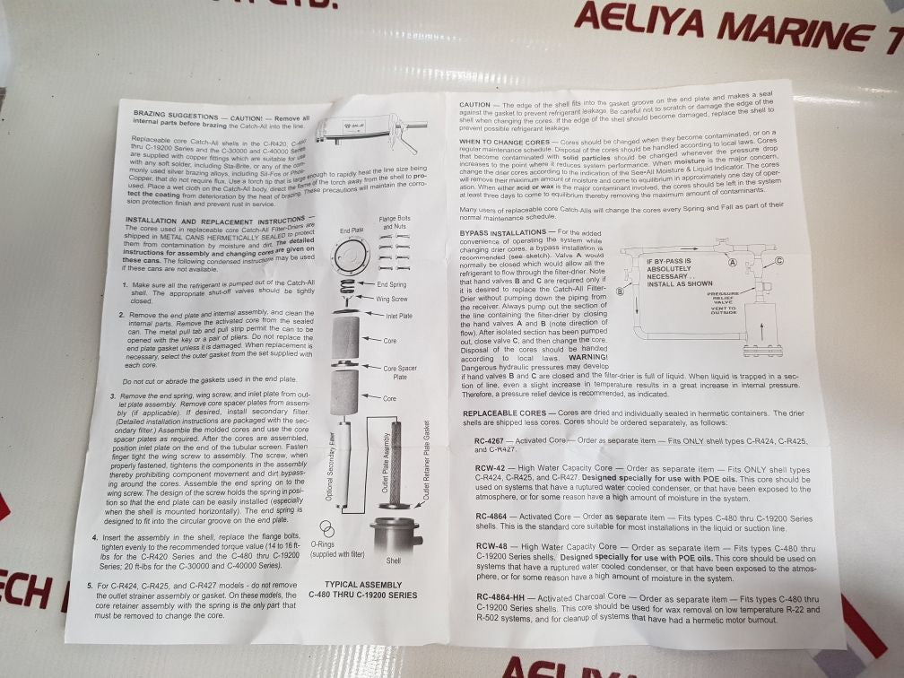 Sporlan Valve C-485-g T/C Filter-drier