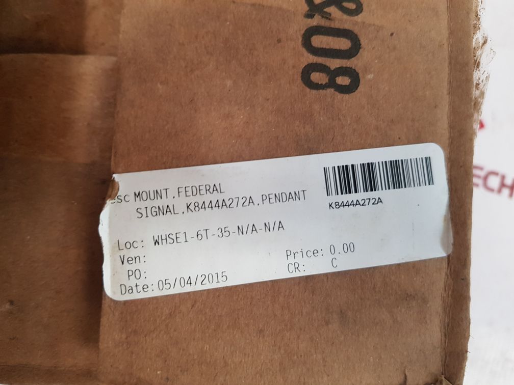 Federal K8444A272A Pendant Mount