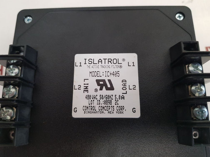 Control Concepts Ic+405 High-frequency Noise Filter With Transient Protection