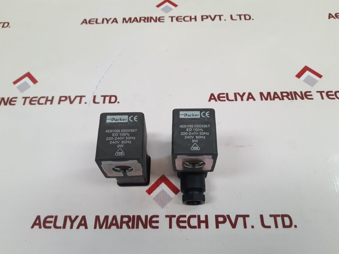 Parker 483510S6 Xs03Xs6F Solenoid Valve Coil 