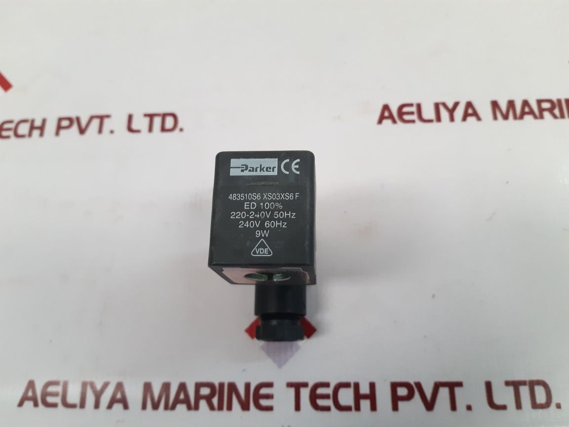Parker 483510S6 Xs03Xs6F Solenoid Valve Coil 