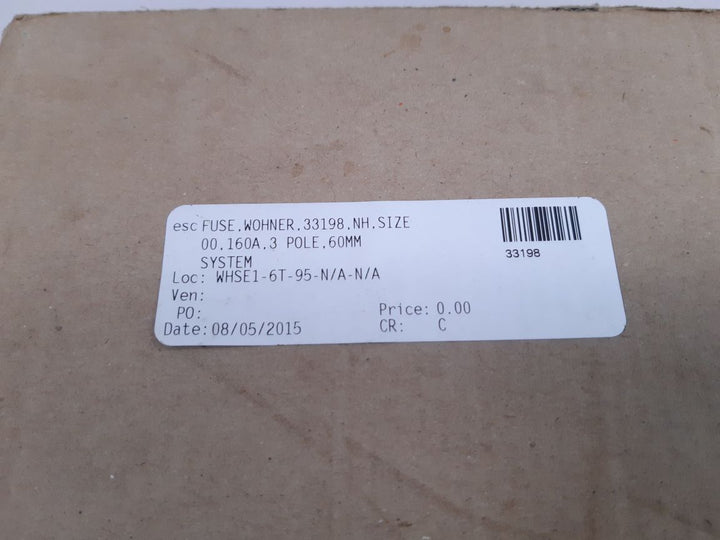 Wöhner Qcb Nh00 160A Nh-fuse Switch 