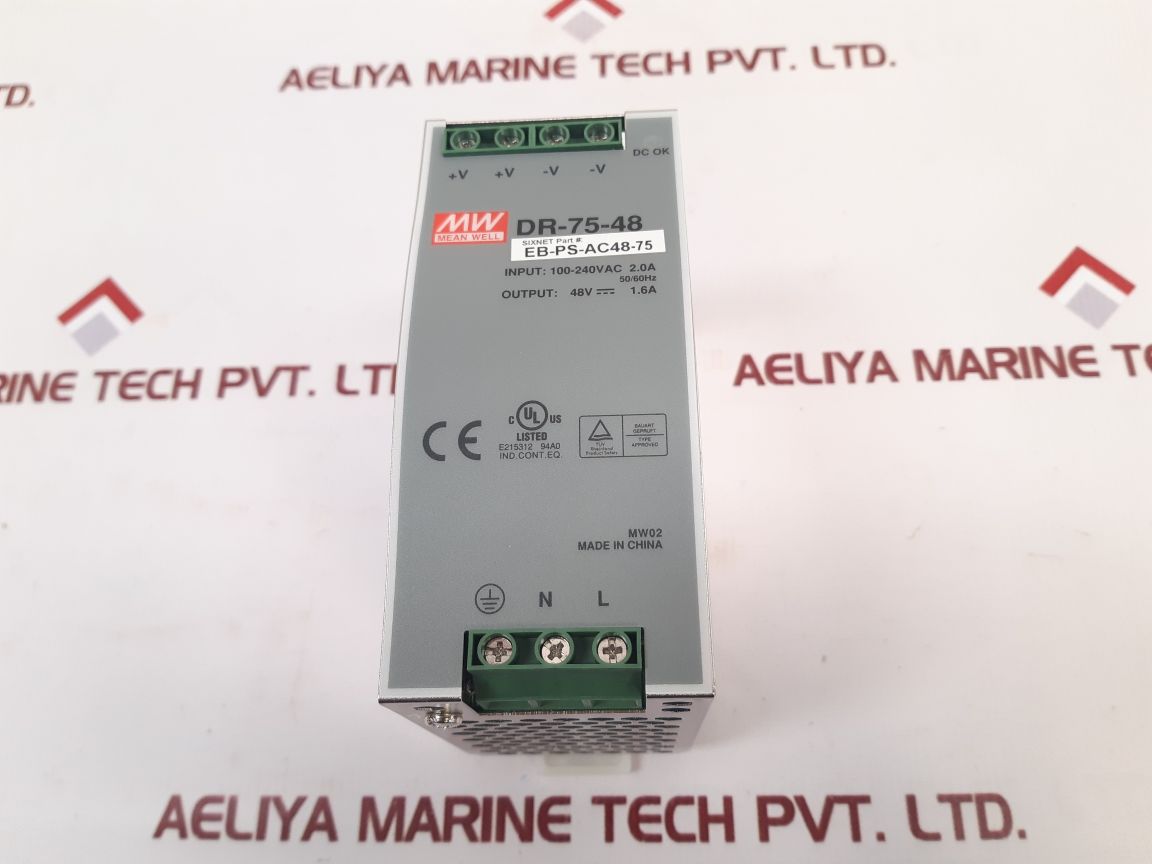 Mean Well Dr-75-48 Power Supply