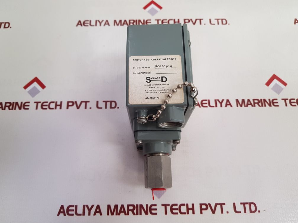 Square D Gcw-3 Industrial Pressure Switch