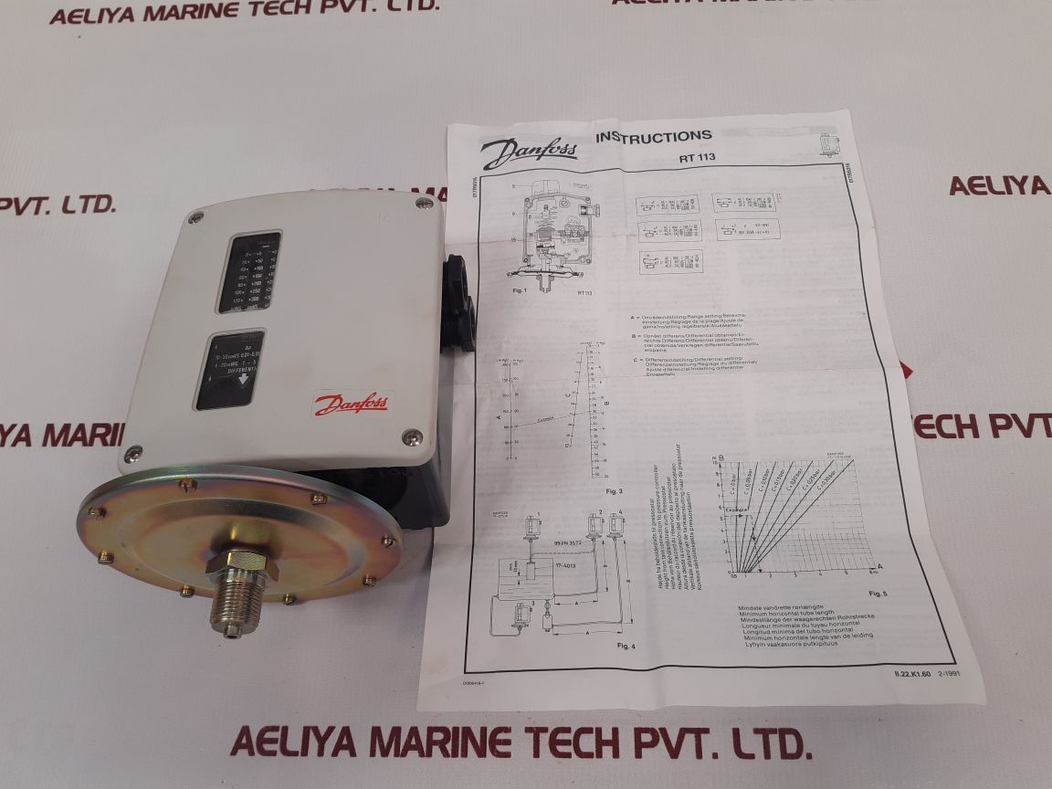 Danfoss Rt 113 Pressure Switch 