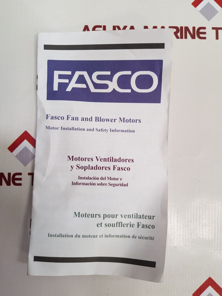 Fasco U21B Ventilation Motor 712112939