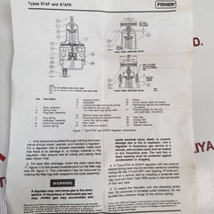 Fisher 67Afr/226 Pressure Regulator