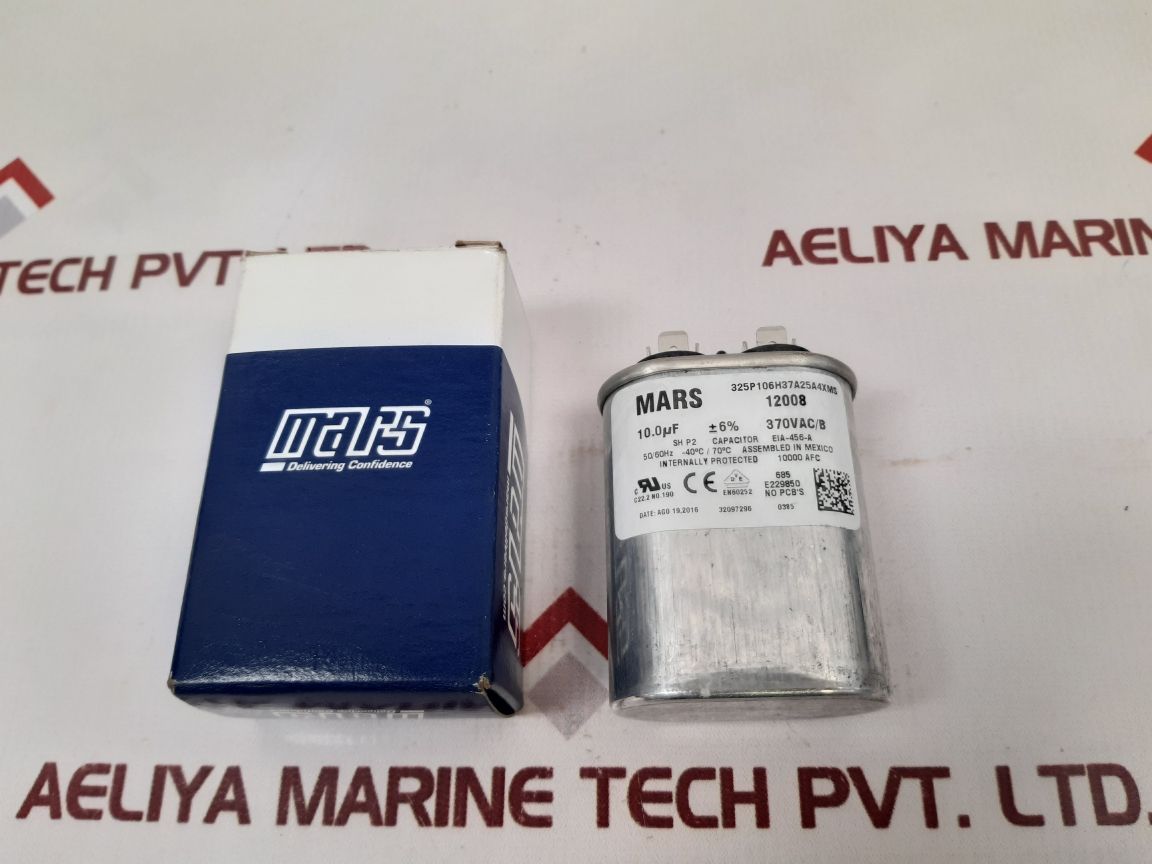 Mars 325P106H37A25A4Xms Motor Run Capacitor