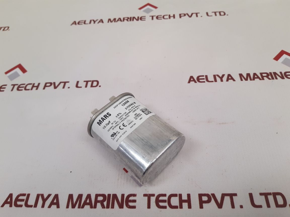 Mars 12008 Motor Run Capacitor 370Vac/B