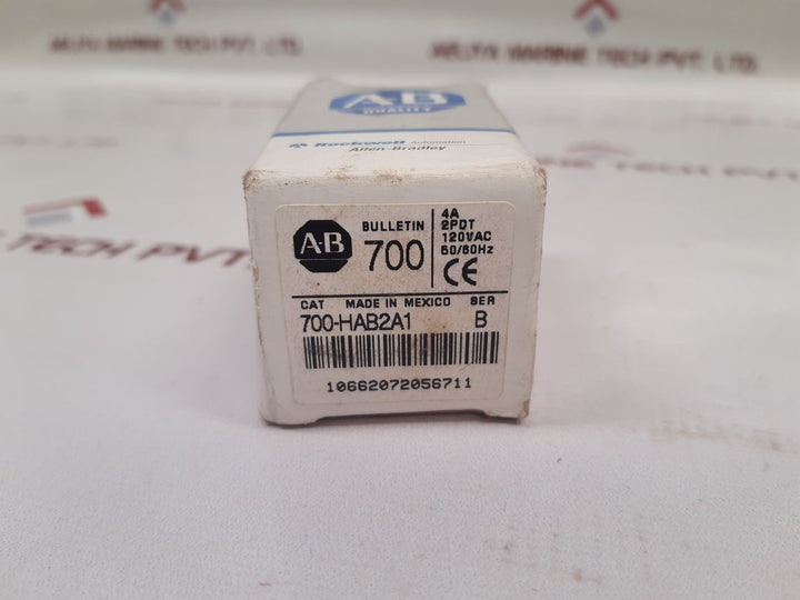 Allen-bradley 700-hab2A1 Ser: B General Purpose Relay