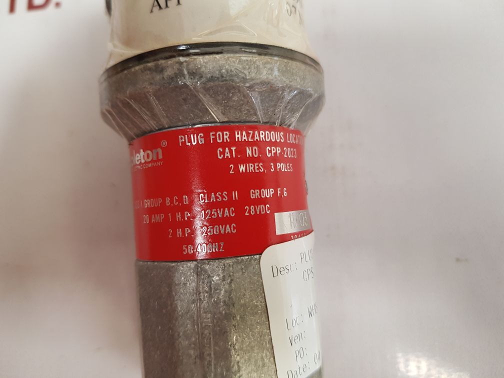 Appleton Cpp•2023 Aluminium Plug