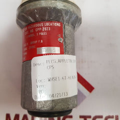 Appleton Cpp•2023 Aluminium Plug