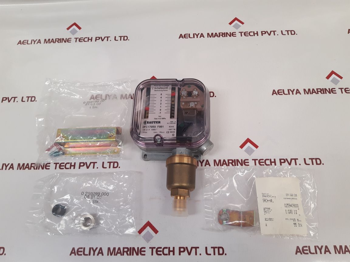 Sauter Dfc17B59 F001 Pressure Controller Switch
