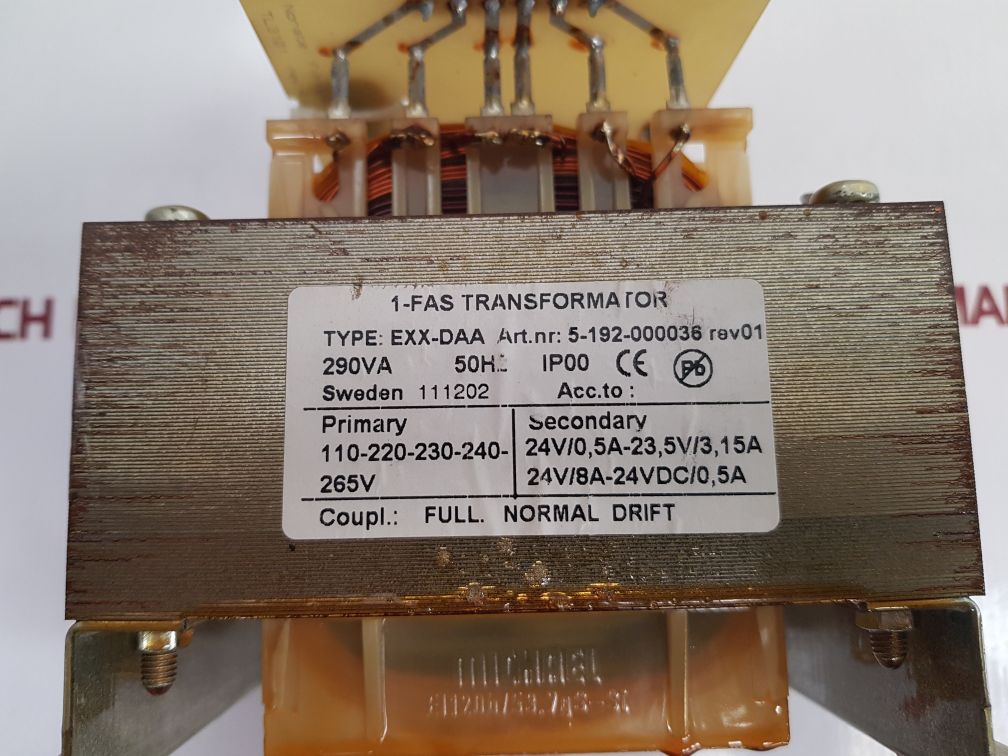 Mitsubishi Exx-daa Voltage Transformer 5-192-000036