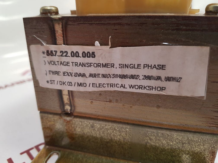 Mitsubishi Exx-daa Voltage Transformer 5-192-000036